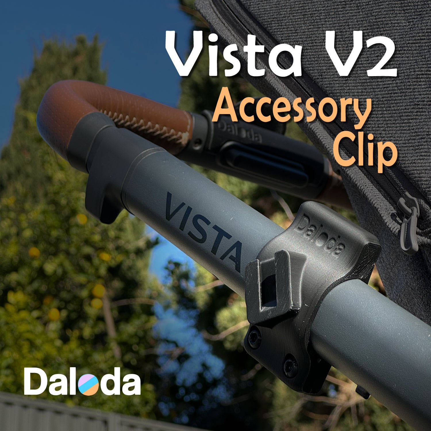 Accessory Clip for Vista V2 - ACUC002 - Daloda