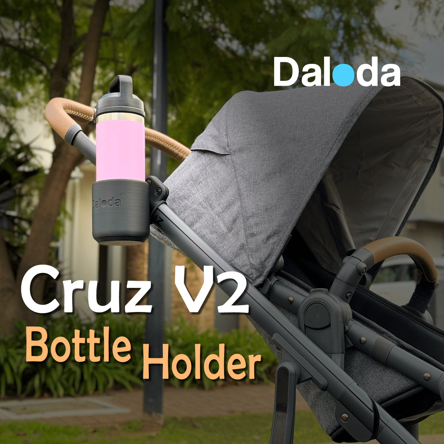 Bottle Holder for UPPAbaby Cruz V2 - BHDA001 - Daloda