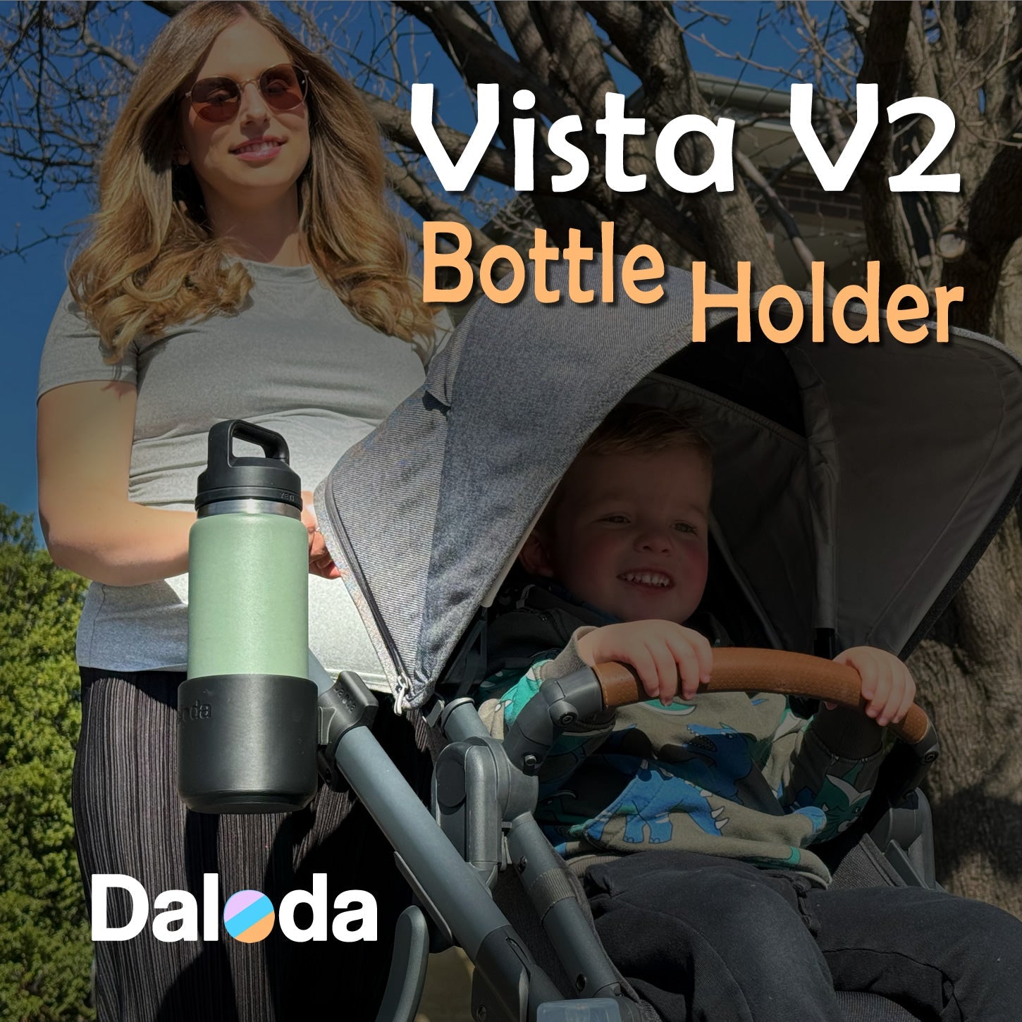 Bottle Holder for UPPAbaby Vista V2 - BHDA001 - Daloda